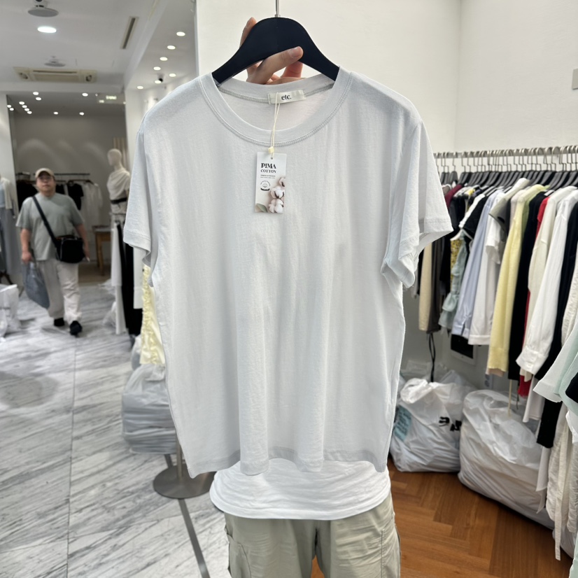 MOANA/ETC韓國直郵實拍女士新款熱賣職業休閑時尚26春夏T恤MOANA/ETCT恤圖色2