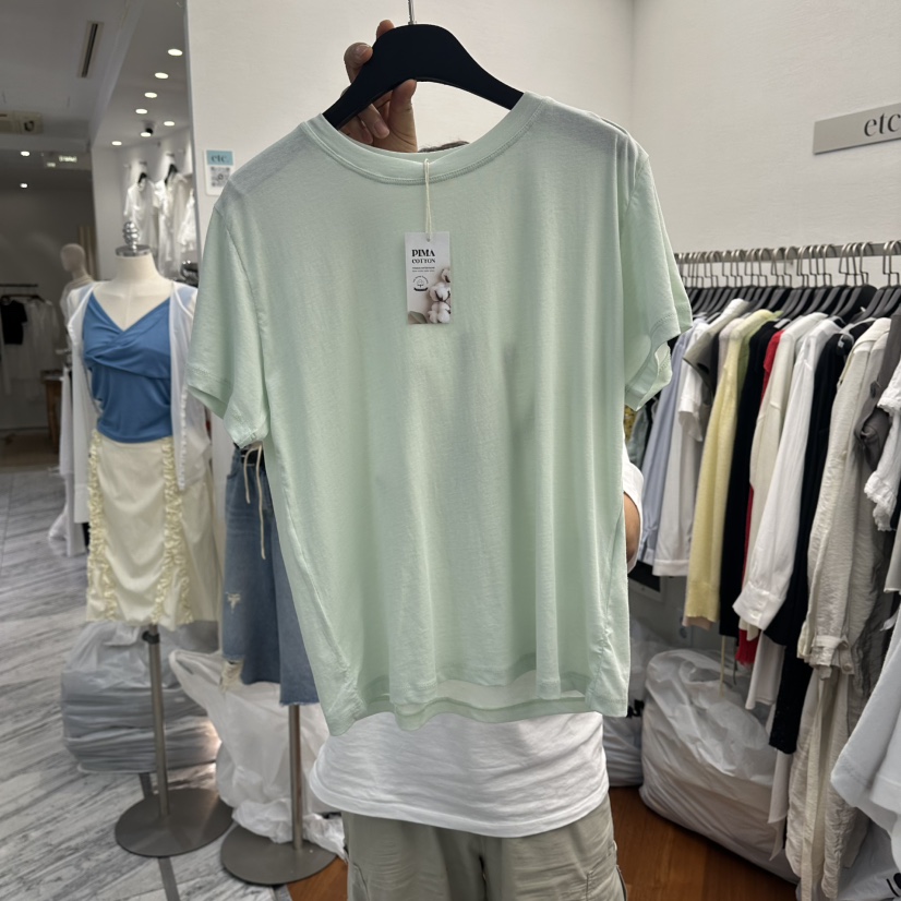 MOANA/ETC韓國直郵實拍女士新款熱賣職業休閑時尚26春夏T恤MOANA/ETCT恤圖色3