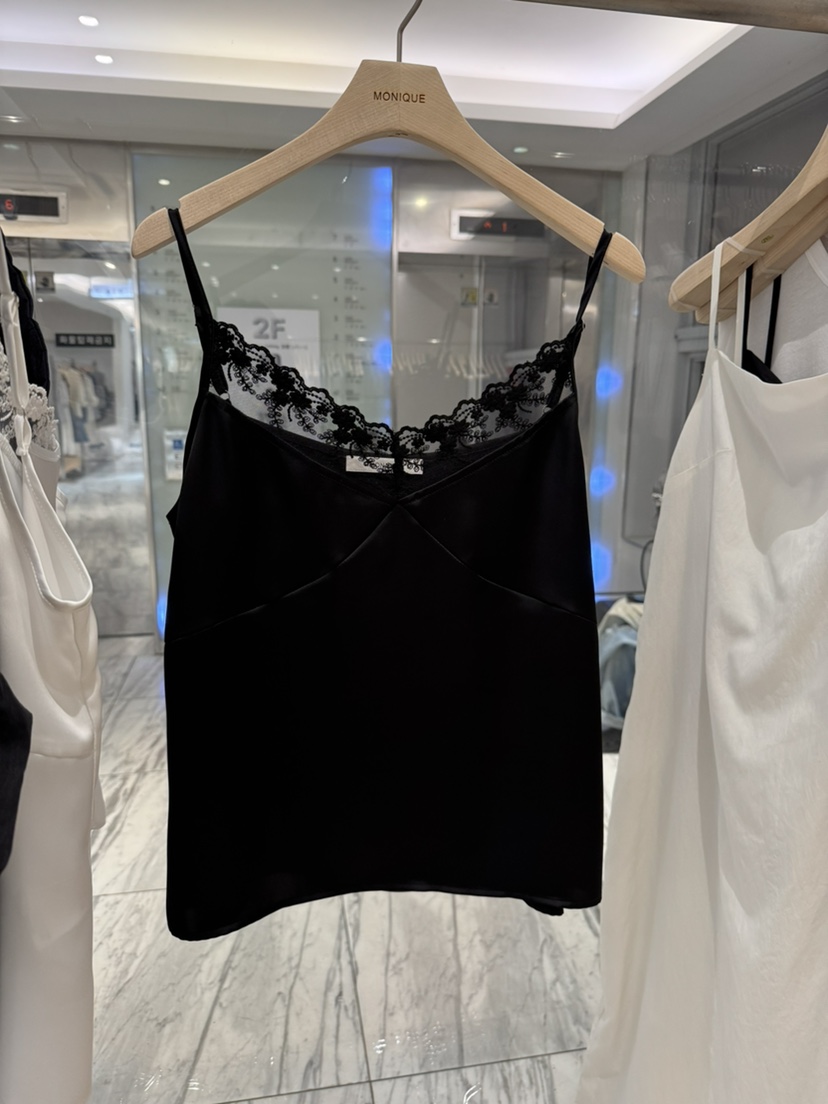 MONIQUE韓國代購女士新款推薦熱賣人氣休閑職業26春夏吊帶背心MONIQUE吊帶/背心圖色2