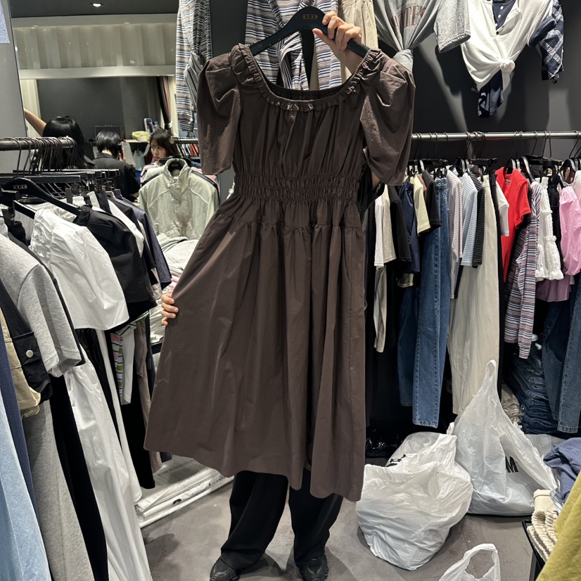 STAR-L韓國代購女士新品職業人氣熱賣時尚推薦休閑連衣裙STAR-L連衣裙圖色2