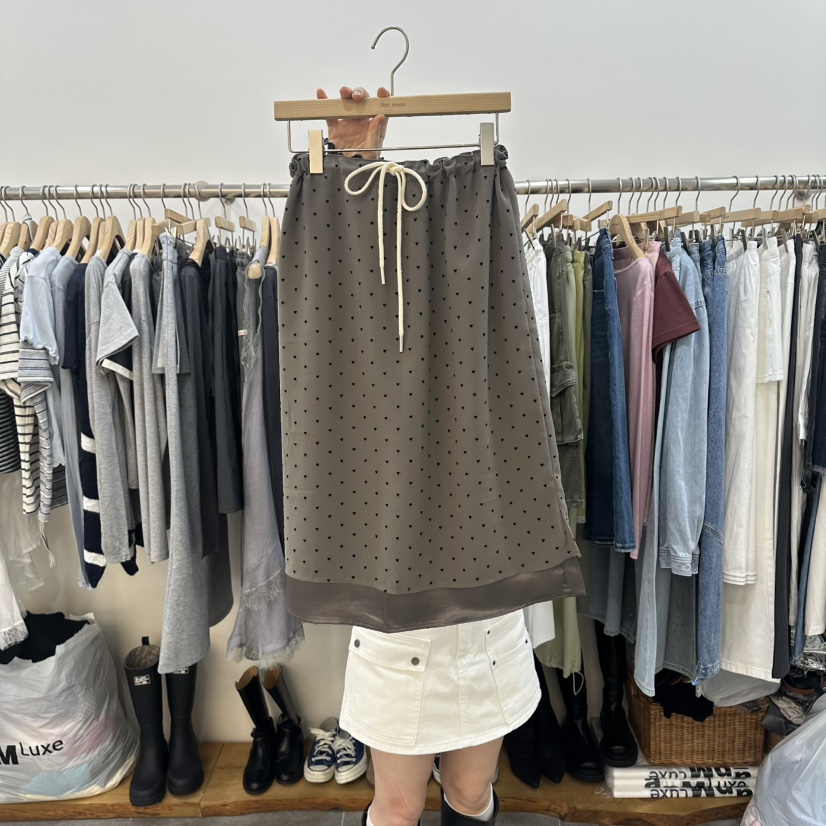 DELIGHT-L韓國直郵實拍女裝新款時尚26春夏半身裙中短裙DELIGHT-L半身裙/中短裙圖色2