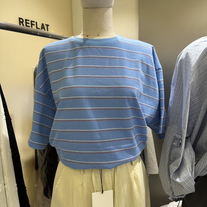 REFLAT韓國東大門直郵女裝新品職業熱賣26春夏推薦時尚T恤REFLATT恤圖色3