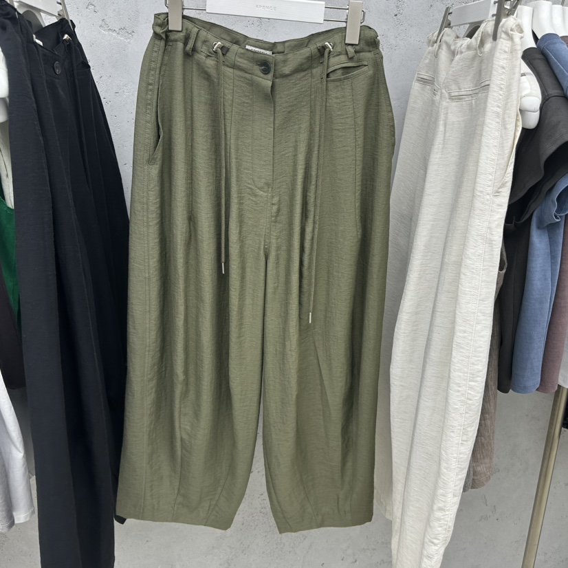 SIXTEEN韓國代購女士新款推薦26春夏休閑熱賣人氣職業休閑褲SIXTEEN休閑褲圖色1