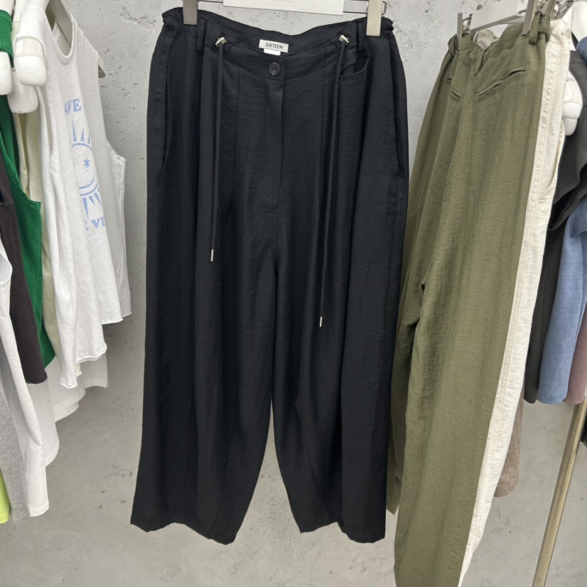 SIXTEEN韓國代購女士新款推薦26春夏休閑熱賣人氣職業休閑褲SIXTEEN休閑褲圖色3
