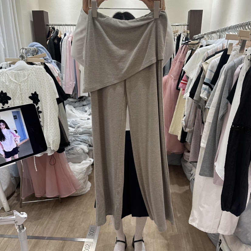 HANSUNGHYUN韓國東大門直郵女士新品熱賣推薦職業休閑褲纖維HANSUNGHYUN休閑褲