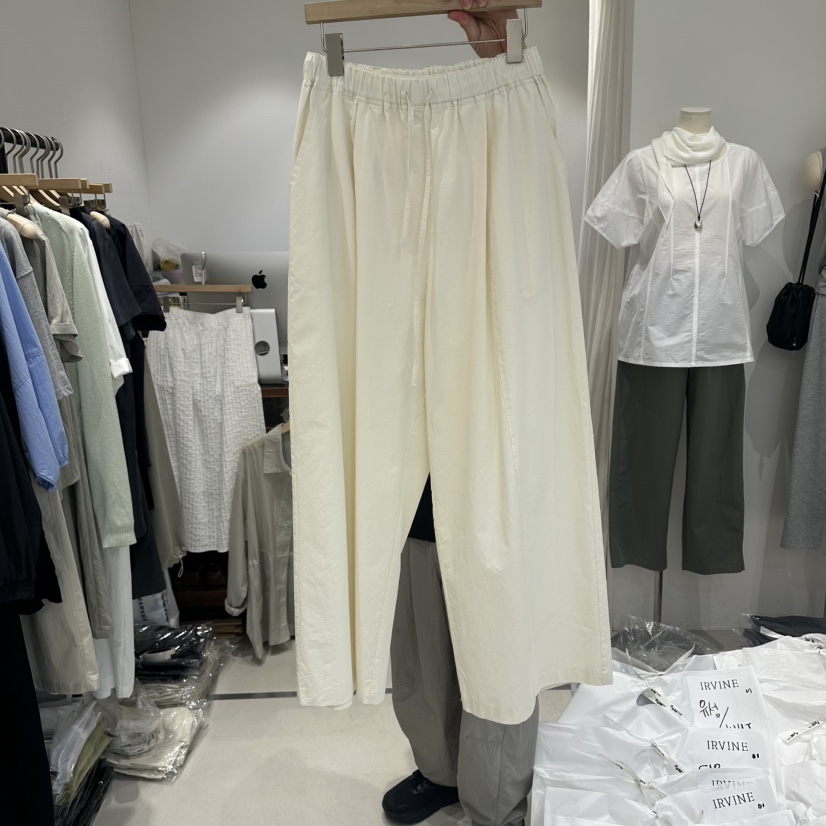 IRVINE韓國直郵女士新品26春夏職業休閑人氣時尚熱賣休閑褲IRVINE休閑褲圖色2