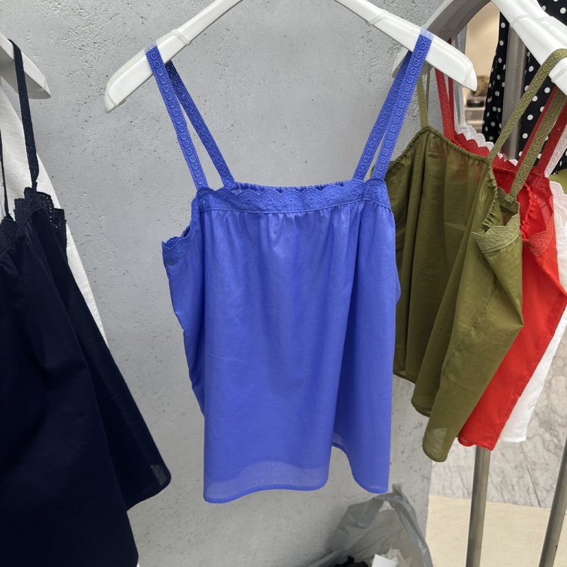 SIXTEEN韓國直郵女士新品休閑時尚推薦26春夏職業吊帶背心SIXTEEN吊帶/背心圖色3