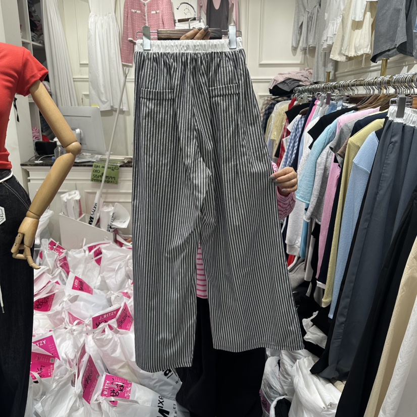 J.RITZY韓國直郵實拍女裝新款26春夏時尚推薦休閑休閑褲J.RITZY休閑褲