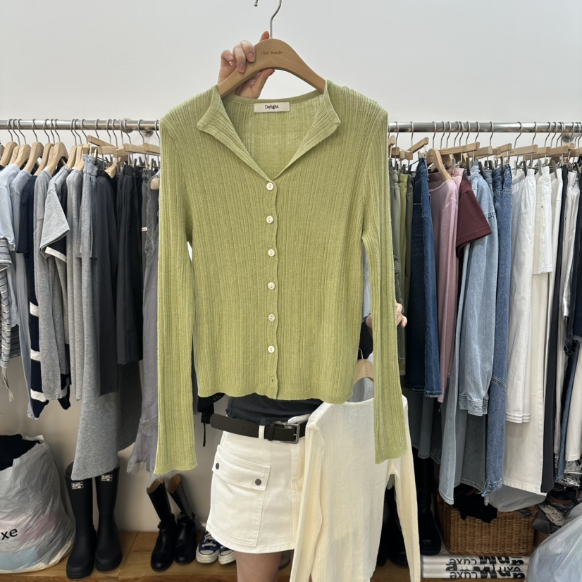 DELIGHT-L韓國直郵實拍女裝新品時尚推薦休閑針織衫羊毛衫DELIGHT-L針織衫圖色1