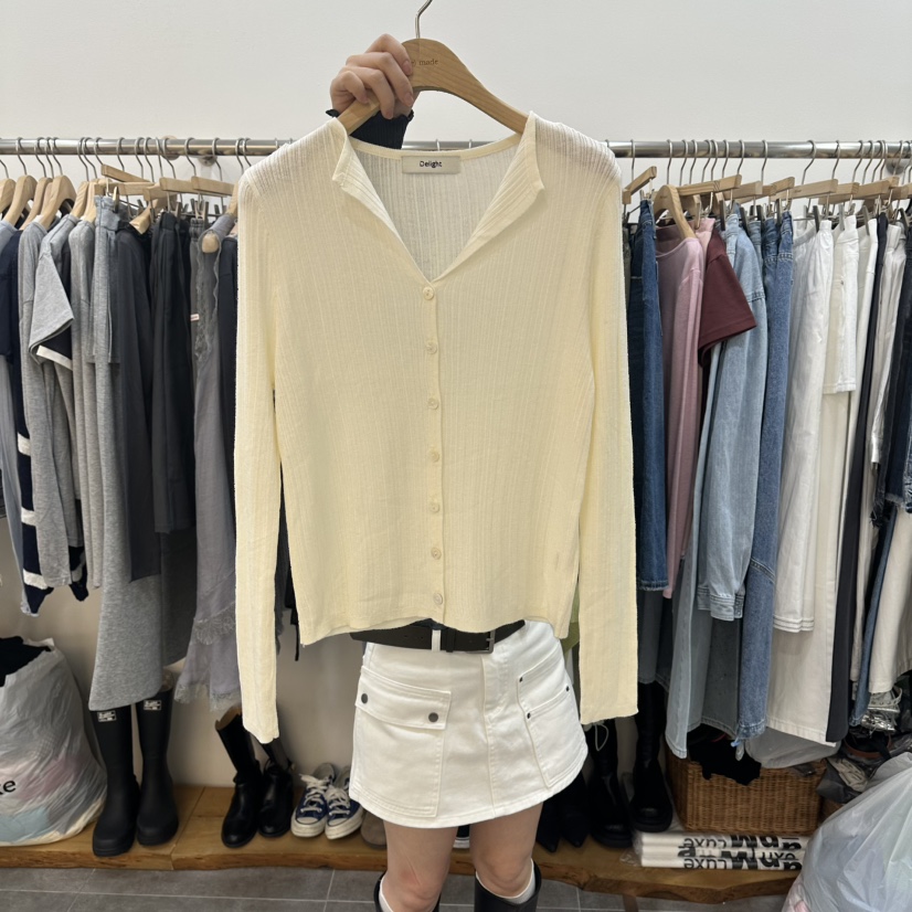 DELIGHT-L韓國直郵實拍女裝新品時尚推薦休閑針織衫羊毛衫DELIGHT-L針織衫圖色2