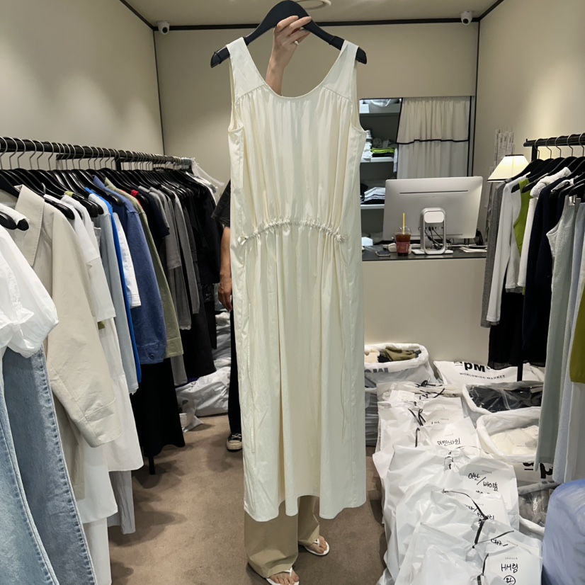 RE STOCK韓國直郵實拍女士新款休閑26春夏熱賣時尚連衣裙RE STOCK連衣裙圖色1