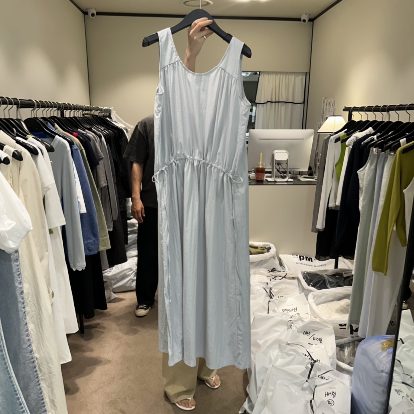 RE STOCK韓國直郵實拍女士新款休閑26春夏熱賣時尚連衣裙RE STOCK連衣裙圖色2