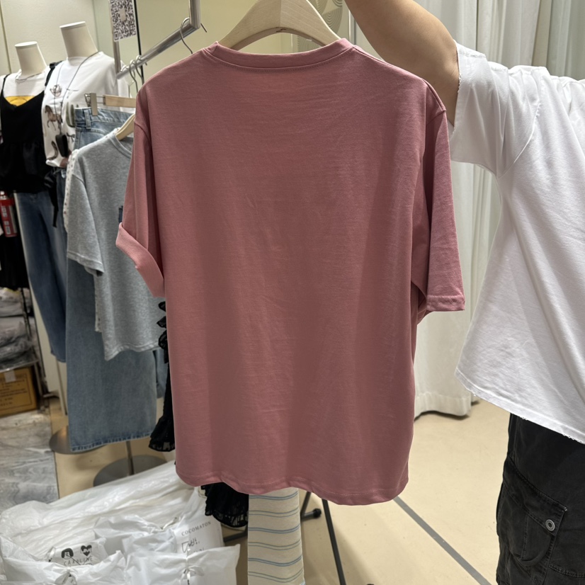 COCOMATON韓國東大門直郵女士新品時尚人氣推薦休閑26春夏T恤COCOMATONT恤