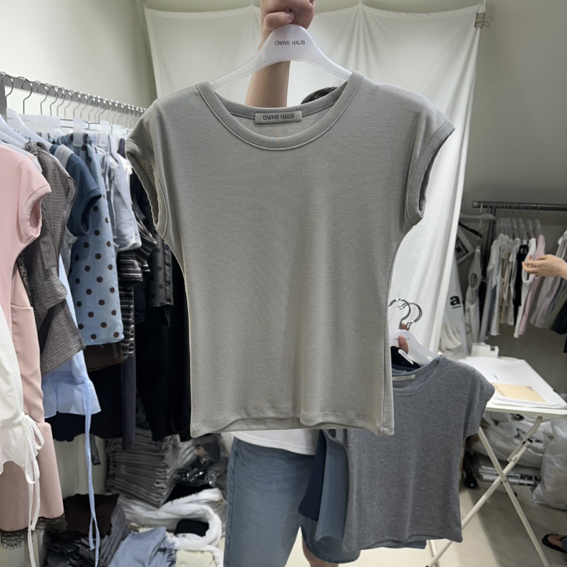 OWNS韓國直郵女士新款職業人氣休閑時尚推薦熱賣26春夏T恤OWNS HAUST恤圖色3