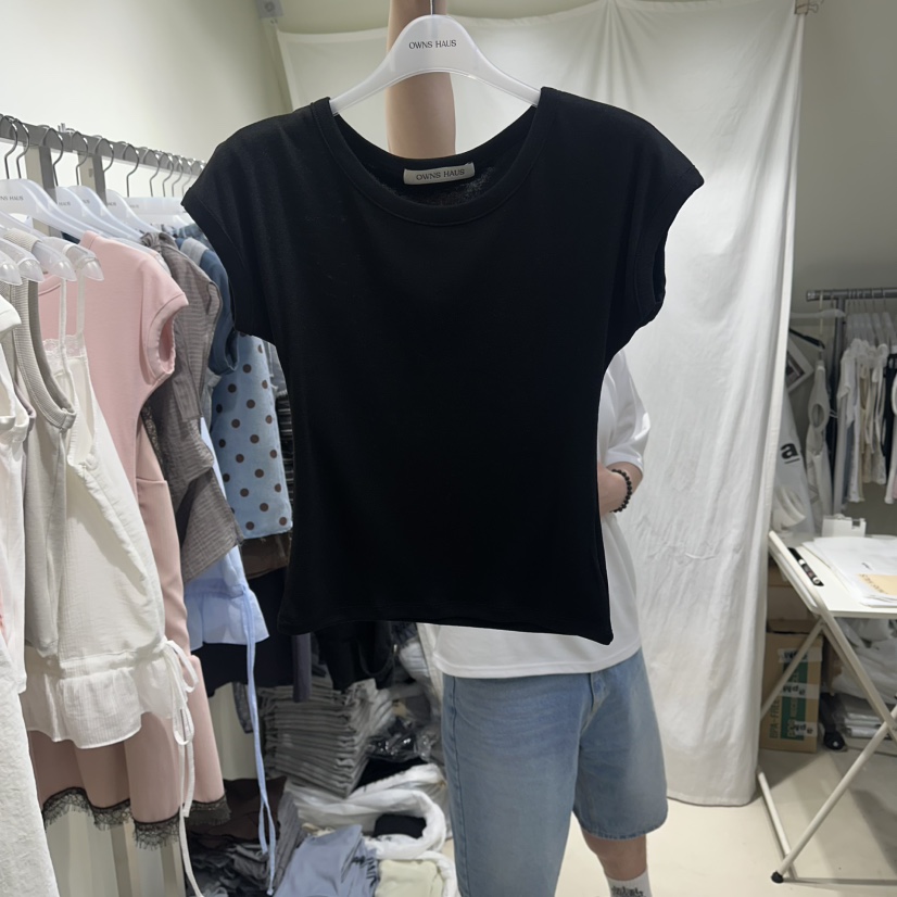 OWNS韓國直郵女士新款職業人氣休閑時尚推薦熱賣26春夏T恤OWNS HAUST恤圖色7