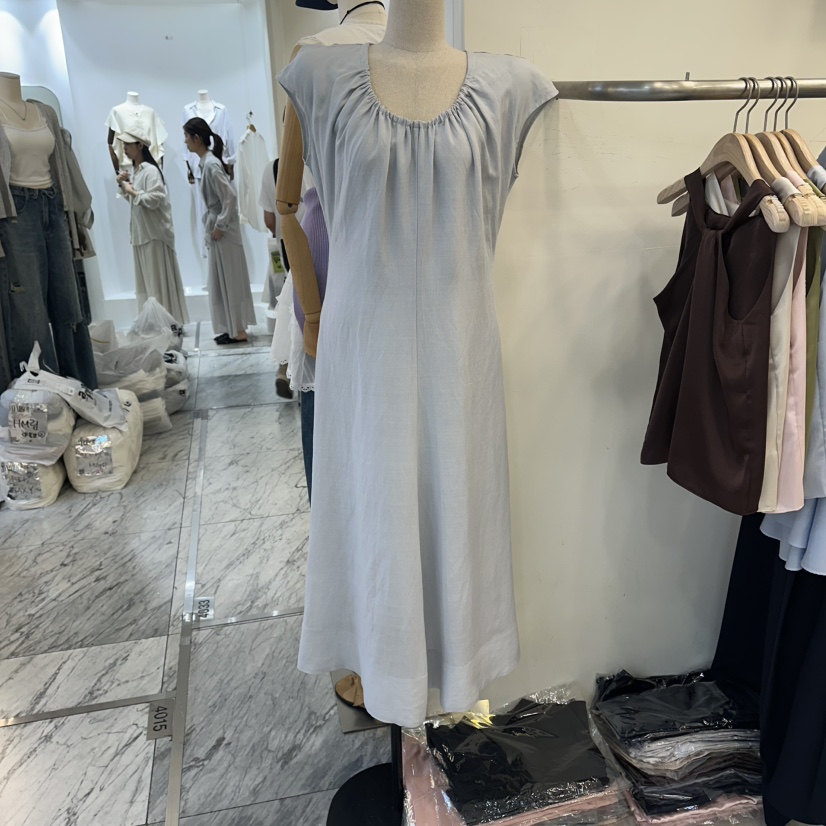 THE LOW韓國東大門代購女裝新款休閑推薦熱賣連衣裙吊帶裙THE LOW連衣裙圖色1