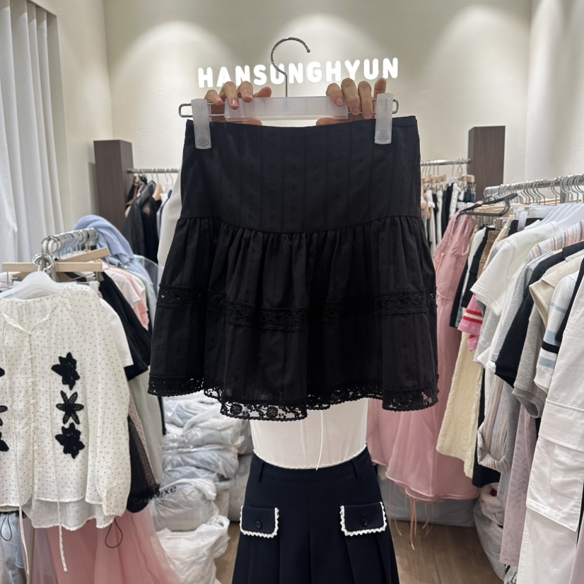 HANSUNGHYUN韓國東大門直郵女裝新品26春夏人氣熱賣休閑裙褲HANSUNGHYUN裙褲圖色2