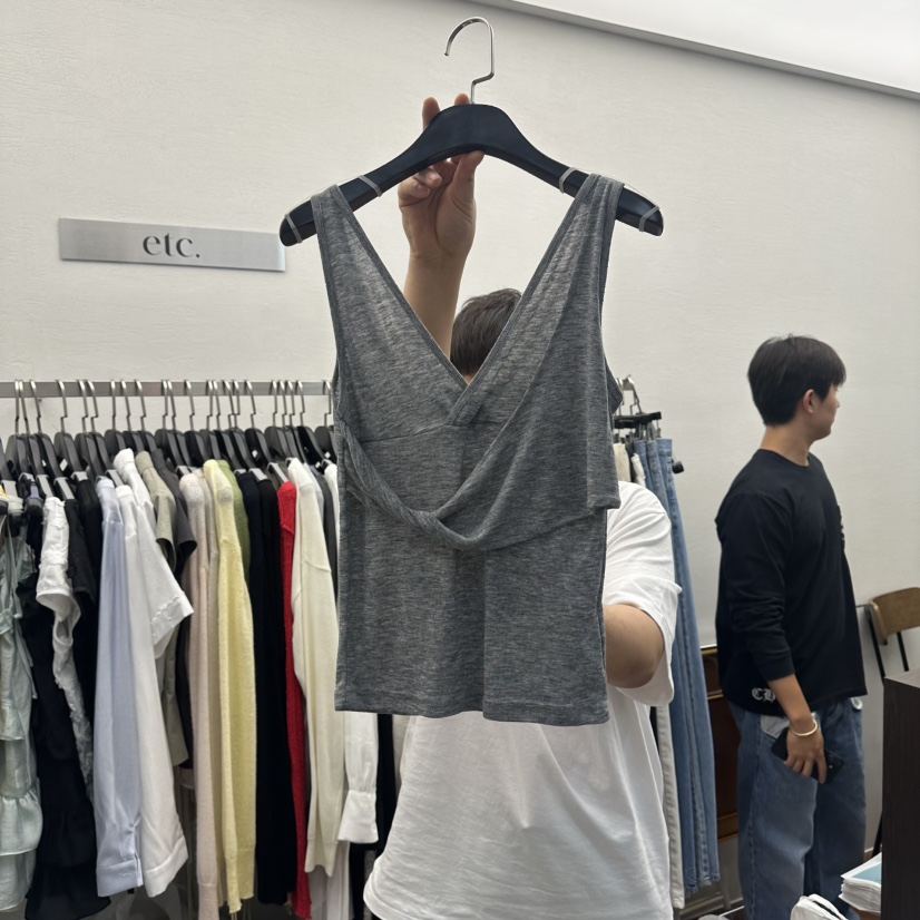 MOANA/ETC韓國東大門直郵女裝新款人氣休閑職業吊帶背心MOANA/ETC吊帶/背心圖色3