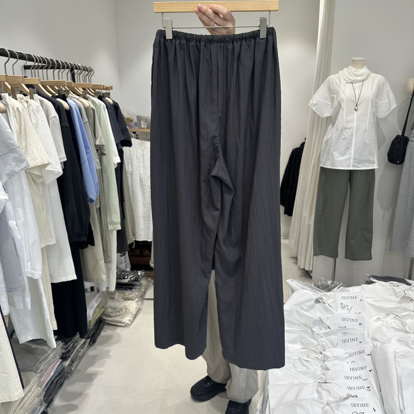 IRVINE韓國直郵實拍女裝新品26春夏人氣職業休閑時尚休閑褲IRVINE休閑褲