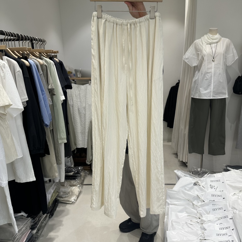 IRVINE韓國直郵實拍女裝新品26春夏人氣職業休閑時尚休閑褲IRVINE休閑褲圖色1