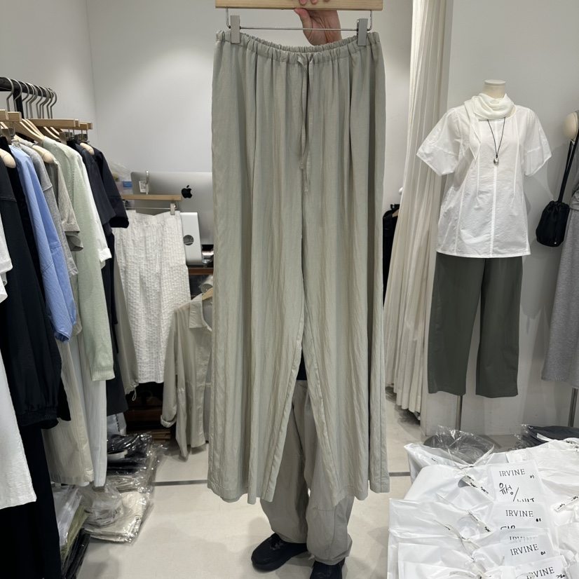 IRVINE韓國直郵實拍女裝新品26春夏人氣職業休閑時尚休閑褲IRVINE休閑褲圖色2