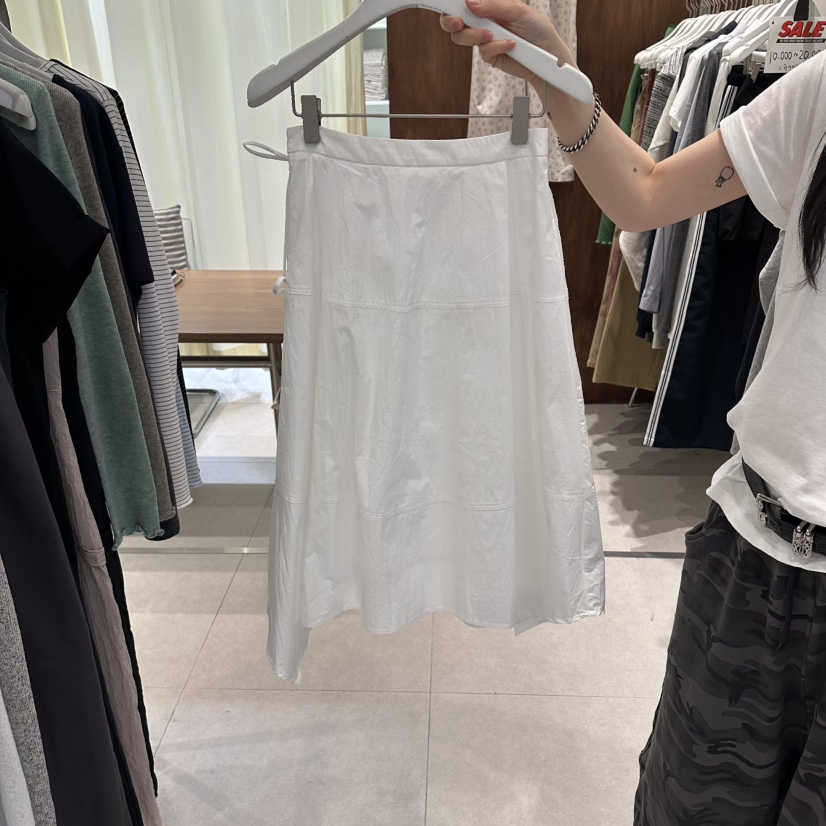 BUCKLE韓國代購女裝新品職業人氣推薦半身裙中短裙不對稱BUCKLE半身裙/中短裙