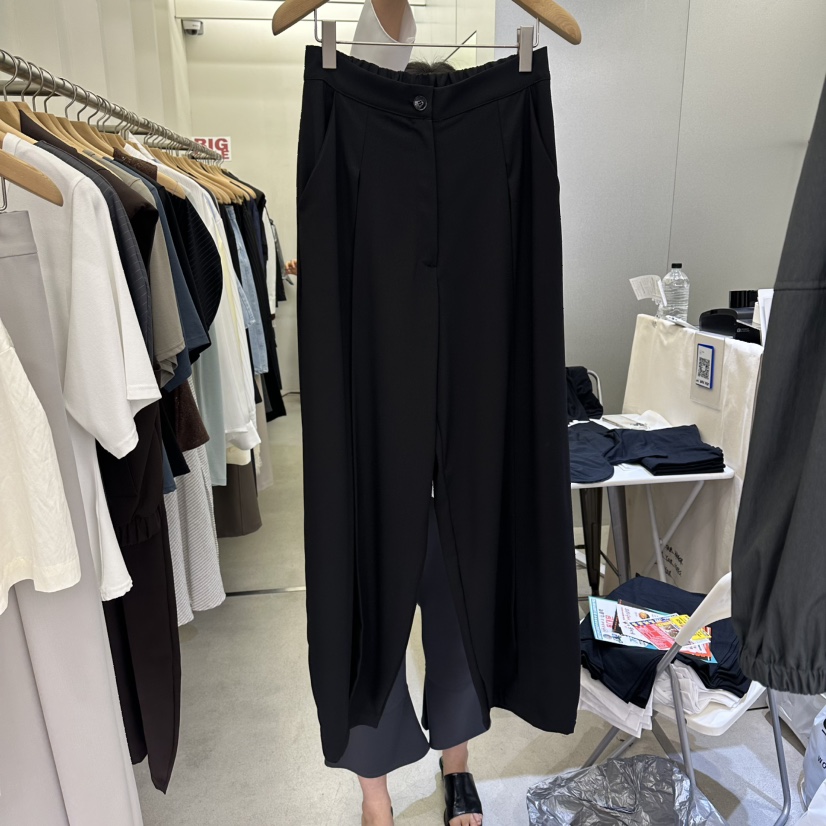 AMON韓國東大門代購女士新品休閑人氣時尚熱賣推薦休閑褲AMON休閑褲圖色3黑色