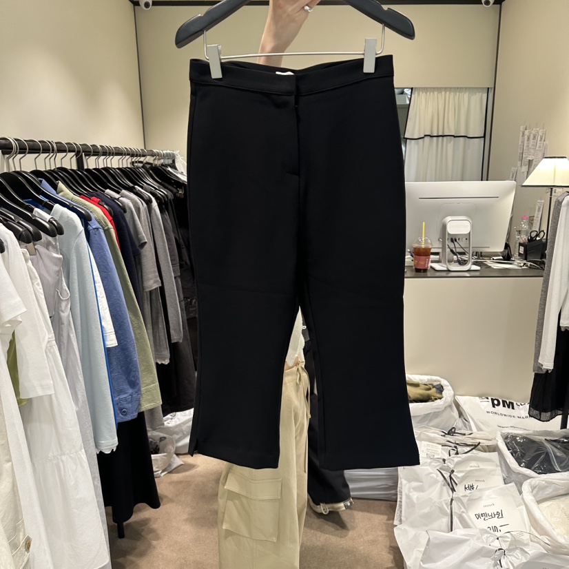 RE STOCK韓國直郵實拍女士新款休閑推薦人氣時尚職業短褲RE STOCK短褲圖色1