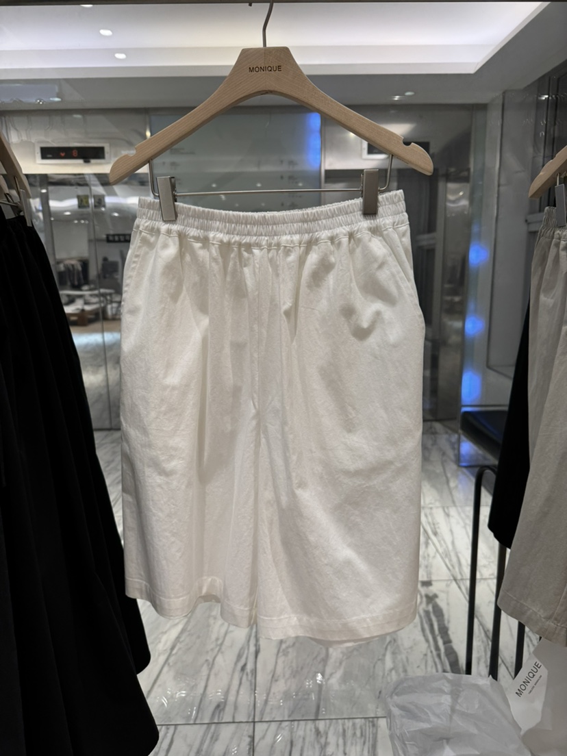 MONIQUE韓國東大門代購女士新品時尚26春夏休閑推薦人氣短褲MONIQUE短褲圖色1