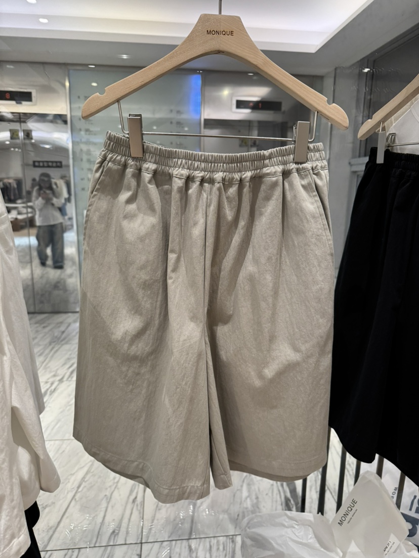MONIQUE韓國東大門代購女士新品時尚26春夏休閑推薦人氣短褲MONIQUE短褲圖色2
