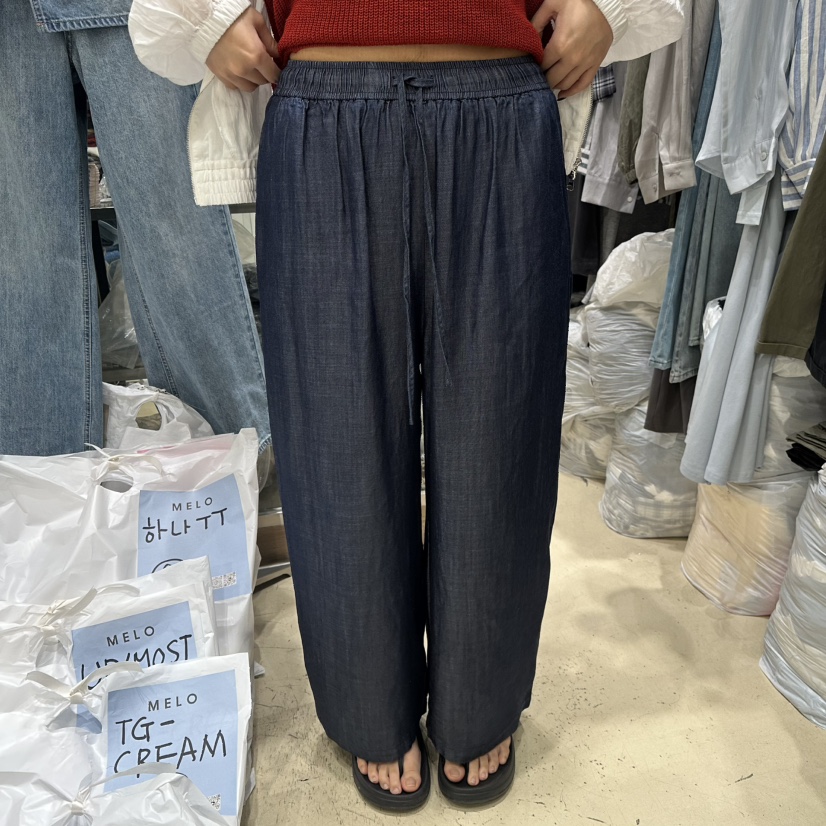 MELO韓國直郵實拍女裝新品推薦休閑熱賣26春夏職業休閑褲MELO休閑褲圖色2