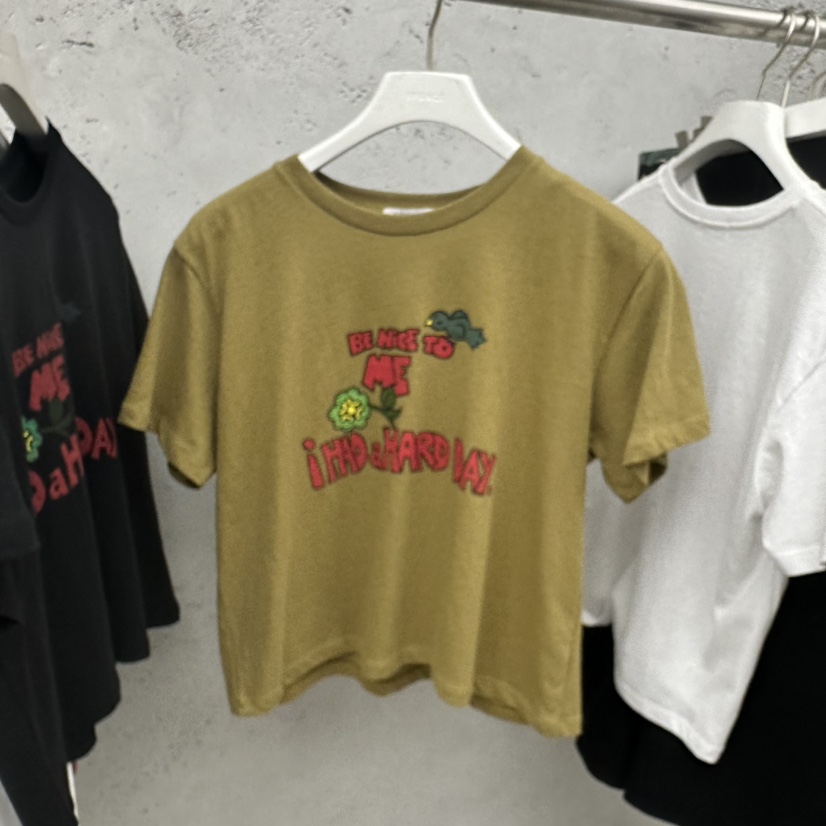 SIXTEEN韓國代購女士新品職業時尚26春夏休閑人氣推薦T恤SIXTEENT恤圖色1