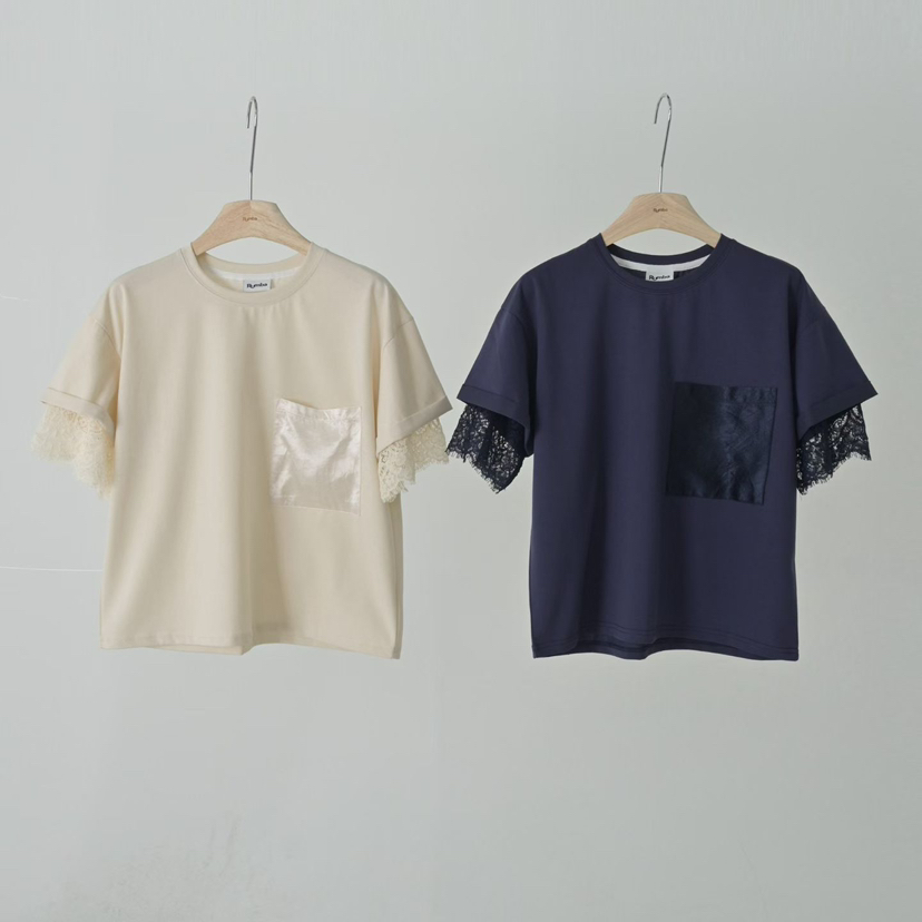 RUMBA韓國東大門直郵女裝新款推薦人氣職業26春夏T恤口袋RUMBAT恤