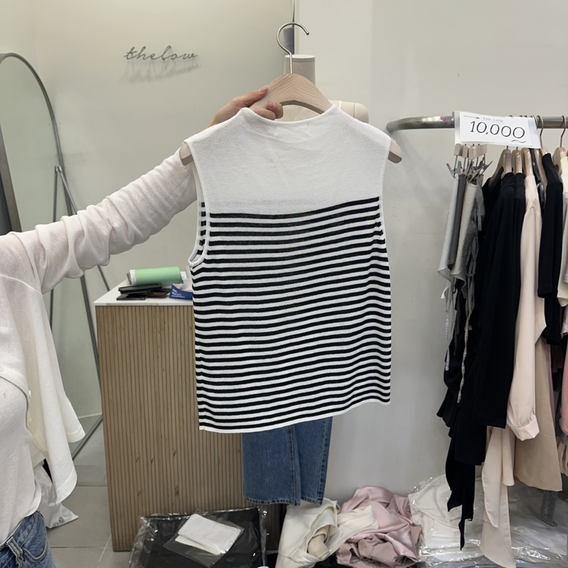 THE LOW韓國直郵實拍女裝新款熱賣人氣休閑推薦吊帶背心THE LOW吊帶/背心