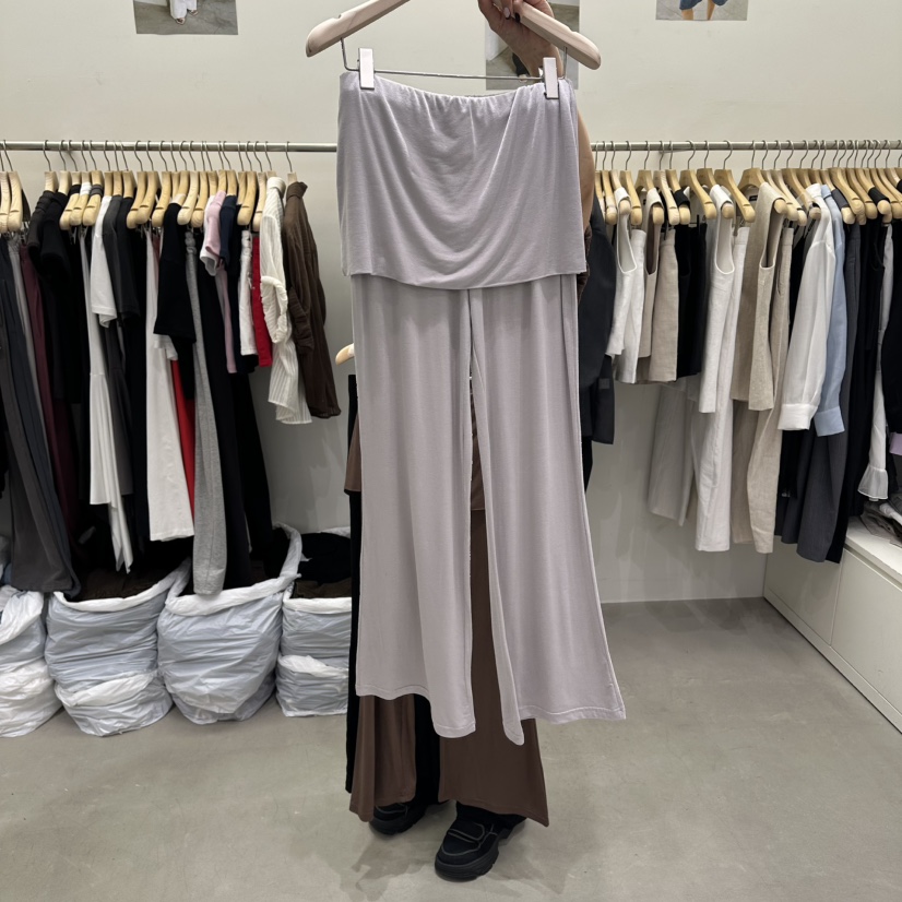 VIVEL韓國直郵實拍女士新款熱賣推薦人氣職業時尚裙褲緊身褲VIVEL裙褲圖色1