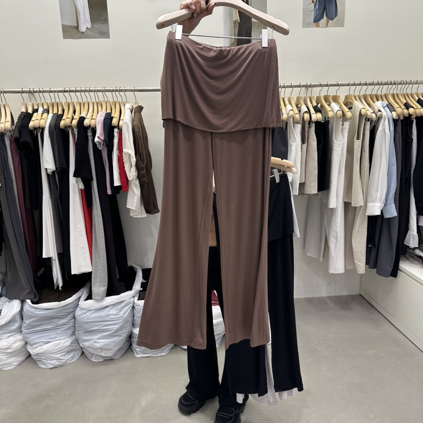 VIVEL韓國直郵實拍女士新款熱賣推薦人氣職業時尚裙褲緊身褲VIVEL裙褲圖色2