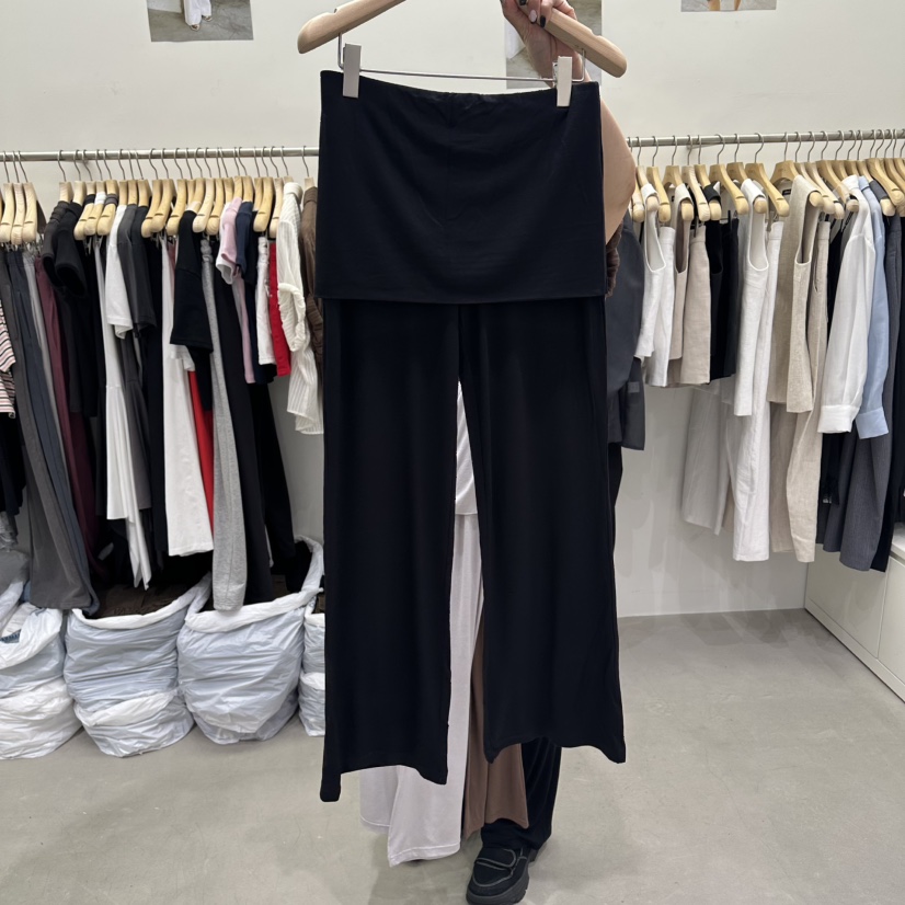 VIVEL韓國直郵實拍女士新款熱賣推薦人氣職業時尚裙褲緊身褲VIVEL裙褲圖色3