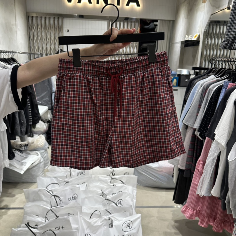 VANTA韓國東大門代購女士新款時尚26春夏推薦人氣休閑短褲VANTA短褲圖色2