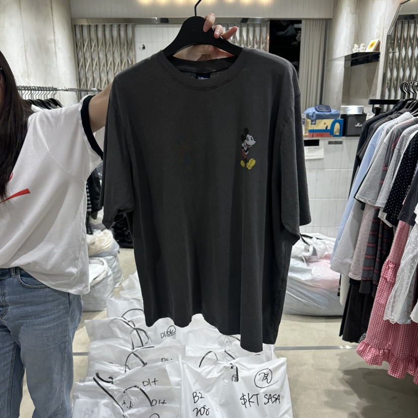 VANTA韓國直郵實拍女裝新款職業時尚人氣推薦26春夏T恤復古VANTAT恤圖色3