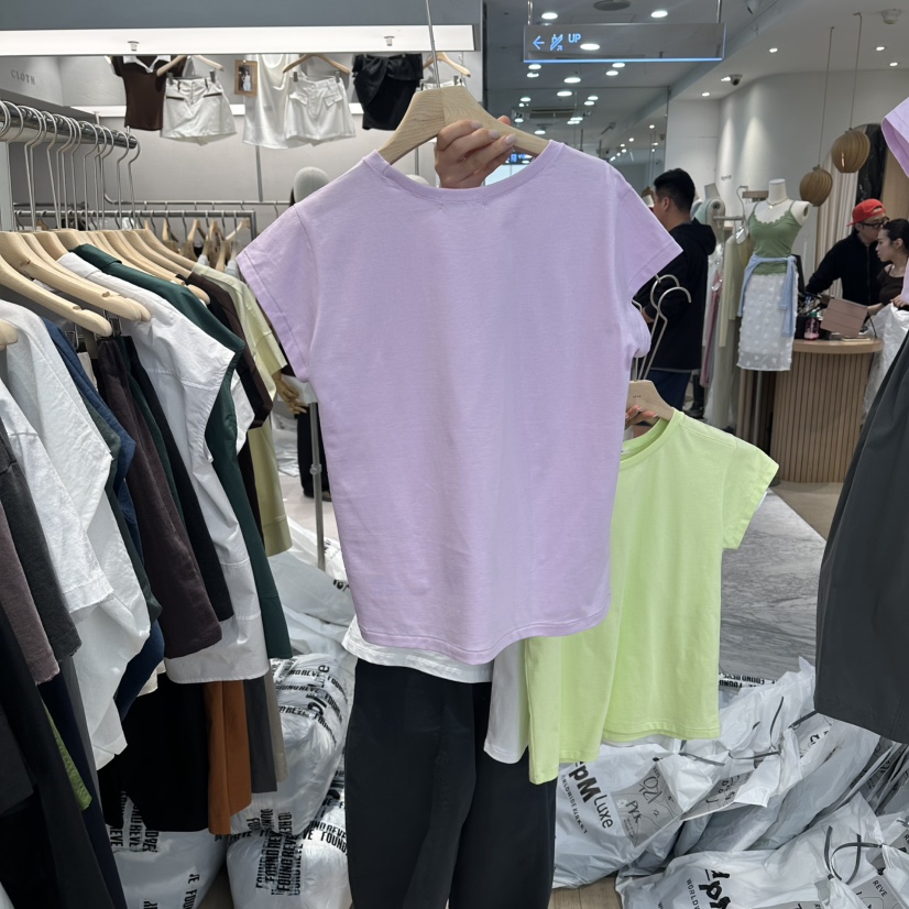 REVE-L韓國直郵女裝新款人氣職業熱賣推薦休閑時尚26春夏T恤REVE-LT恤