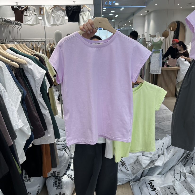 REVE-L韓國直郵女裝新款人氣職業熱賣推薦休閑時尚26春夏T恤REVE-LT恤圖色3