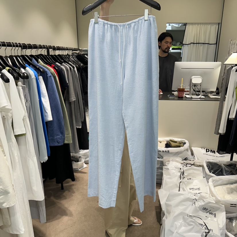 RE STOCK韓國東大門直郵女士新款休閑職業熱賣推薦休閑褲RE STOCK休閑褲圖色2