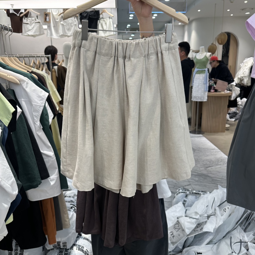 REVE-L韓國直郵女士新品休閑26春夏時尚推薦職業人氣短褲REVE-L短褲圖色1