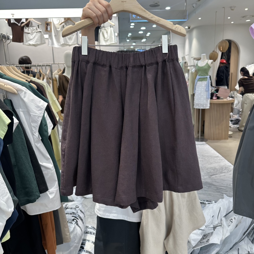 REVE-L韓國直郵女士新品休閑26春夏時尚推薦職業人氣短褲REVE-L短褲圖色2