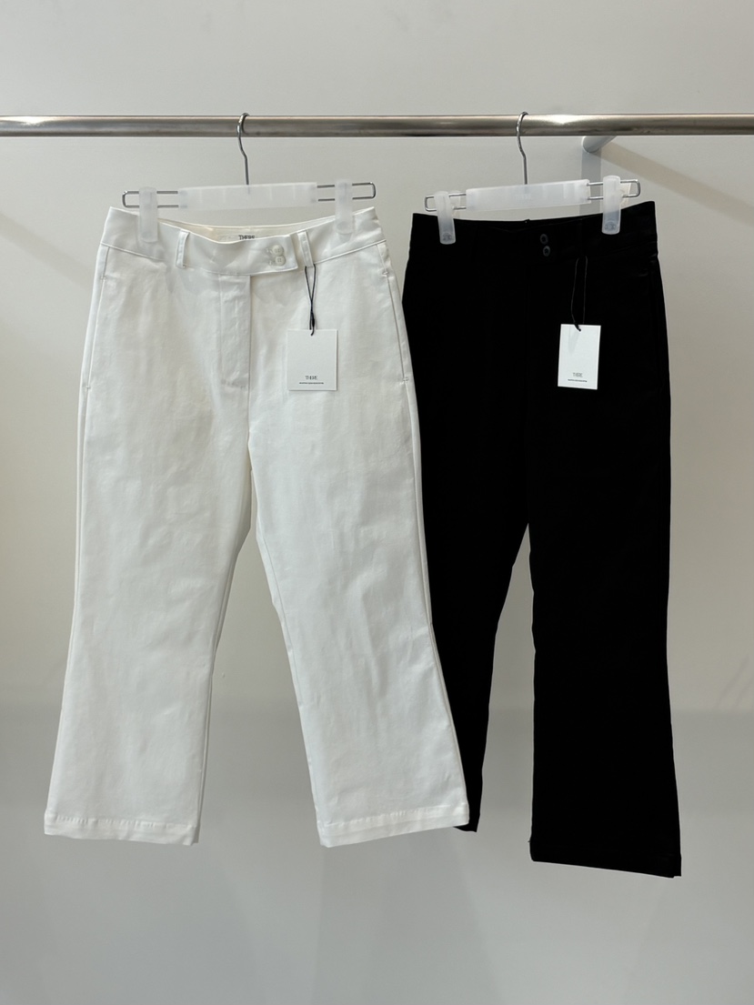 THERE韓國直郵實拍女士新品時尚熱賣休閑推薦人氣職業休閑褲THERE休閑褲