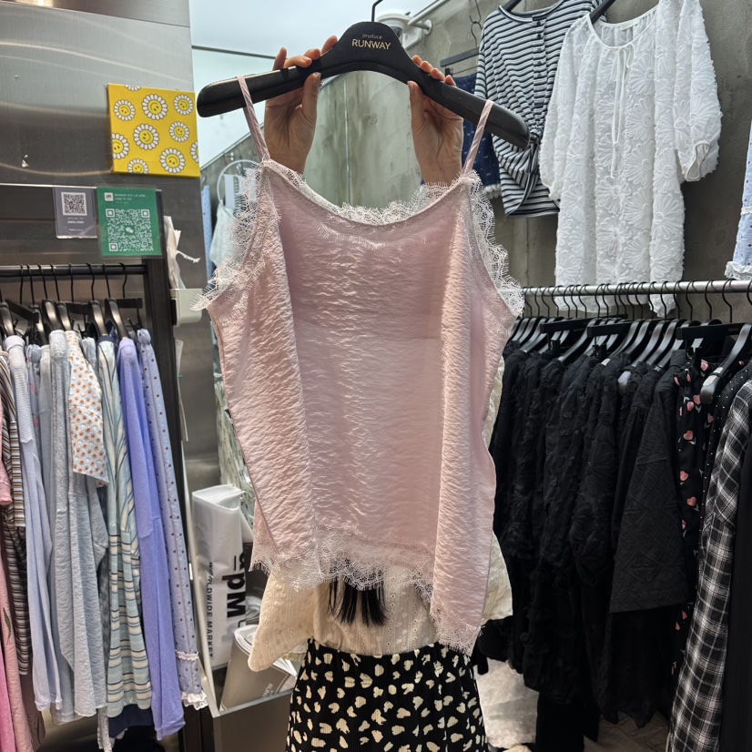RUNWAY-런웨이韓國直郵實拍女士新品職業人氣時尚吊帶背心RUNWAY吊帶/背心圖色1
