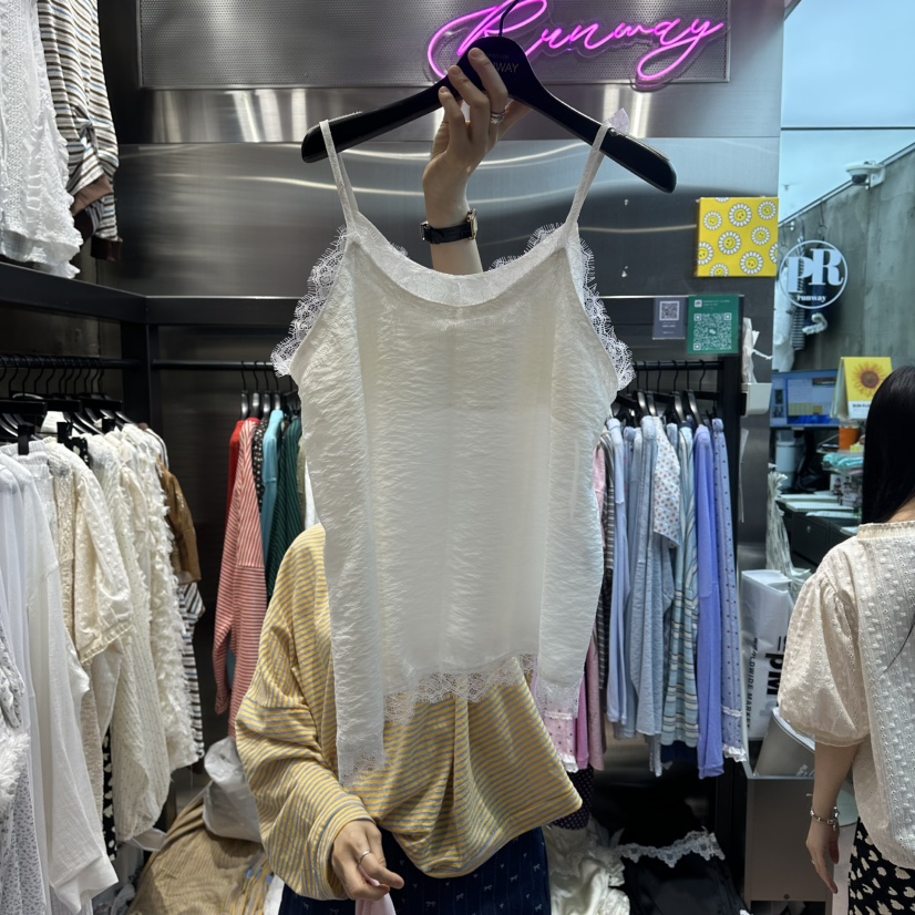 RUNWAY-런웨이韓國直郵實拍女士新品職業人氣時尚吊帶背心RUNWAY吊帶/背心圖色3