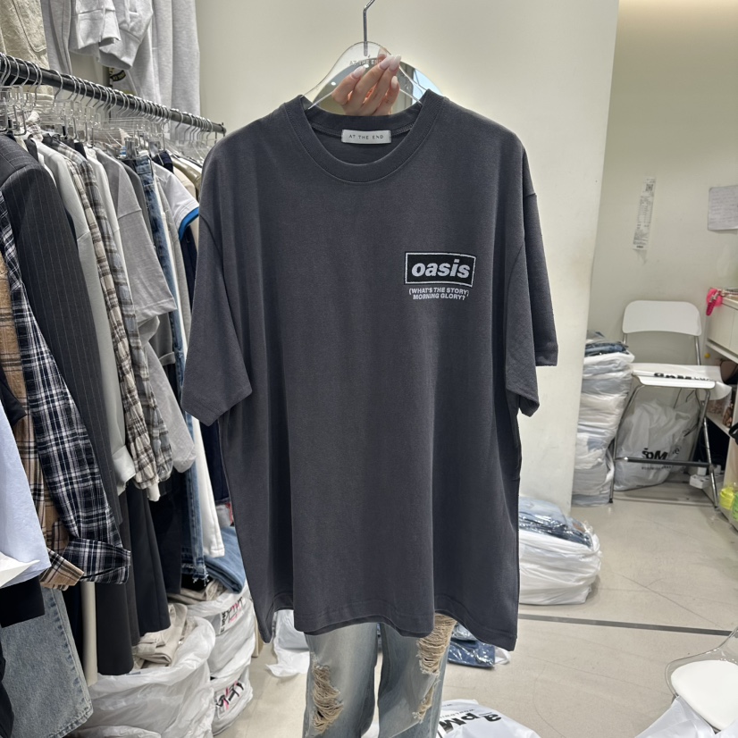 AT THE END韓國直郵實拍女裝新款熱賣人氣推薦休閑時尚T恤AT THE ENDT恤圖色2