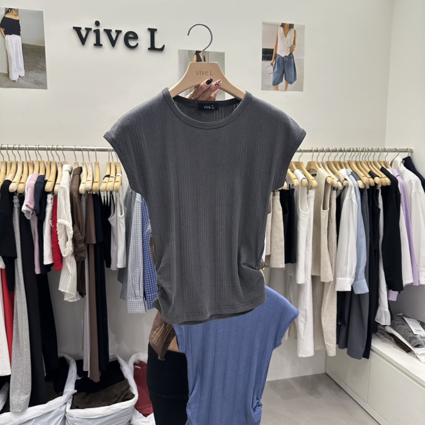 VIVEL韓國直郵女士新款26春夏人氣休閑熱賣推薦職業吊帶背心VIVEL吊帶/背心圖色3