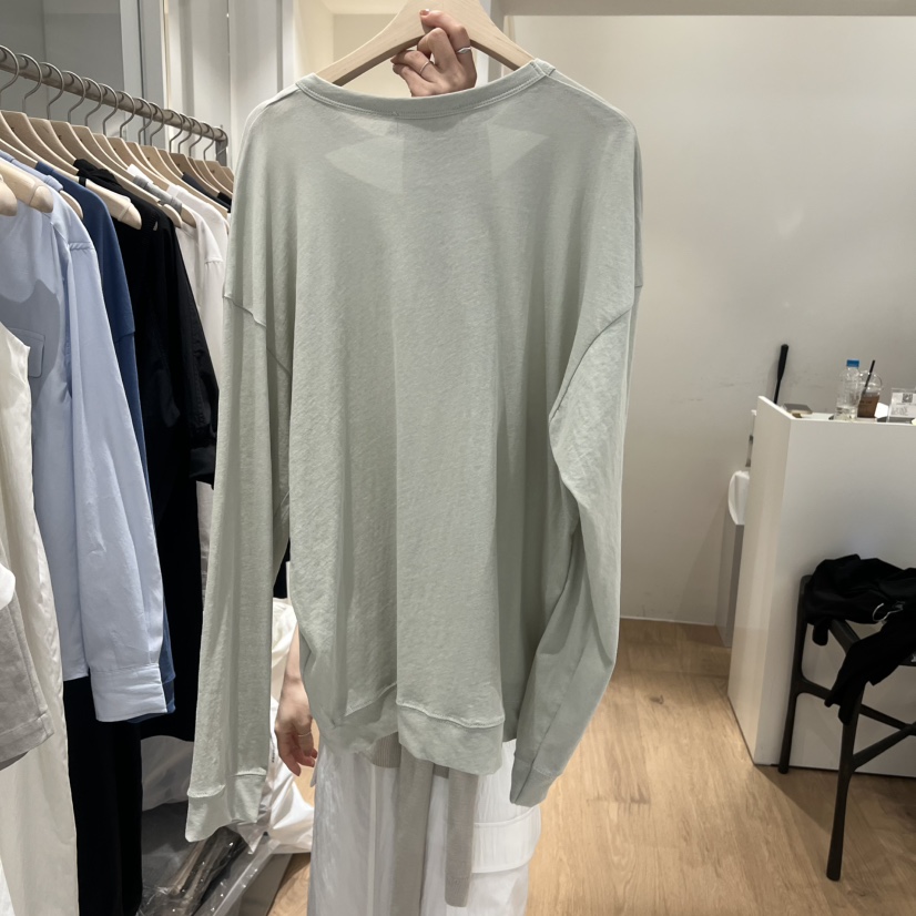 MONIQUE韓國代購女裝新品熱賣26春夏休閑人氣時尚長袖T恤MONIQUE長袖T恤